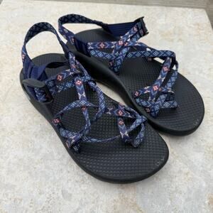 Chaco Wink Blue ZX2 Classic Strappy Hiking Outdoors Adventure Sandals Womens 7